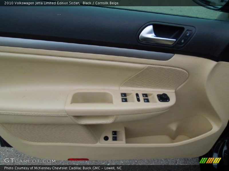 Black / Cornsilk Beige 2010 Volkswagen Jetta Limited Edition Sedan