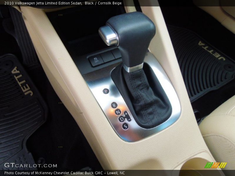 Black / Cornsilk Beige 2010 Volkswagen Jetta Limited Edition Sedan