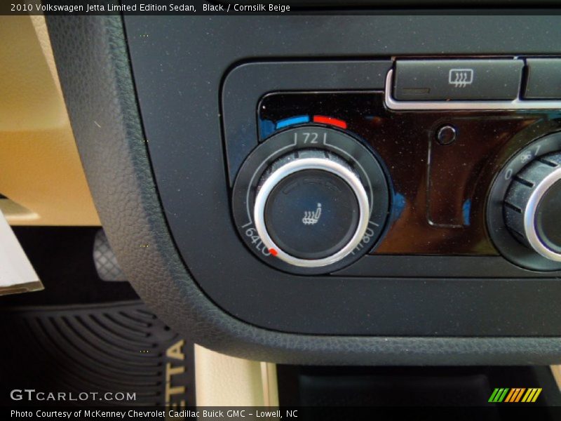 Black / Cornsilk Beige 2010 Volkswagen Jetta Limited Edition Sedan