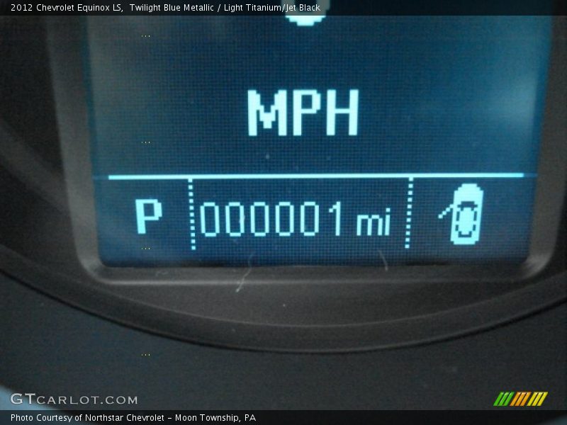 Twilight Blue Metallic / Light Titanium/Jet Black 2012 Chevrolet Equinox LS