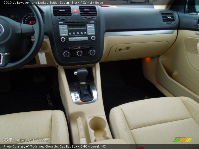 Black / Cornsilk Beige 2010 Volkswagen Jetta Limited Edition Sedan
