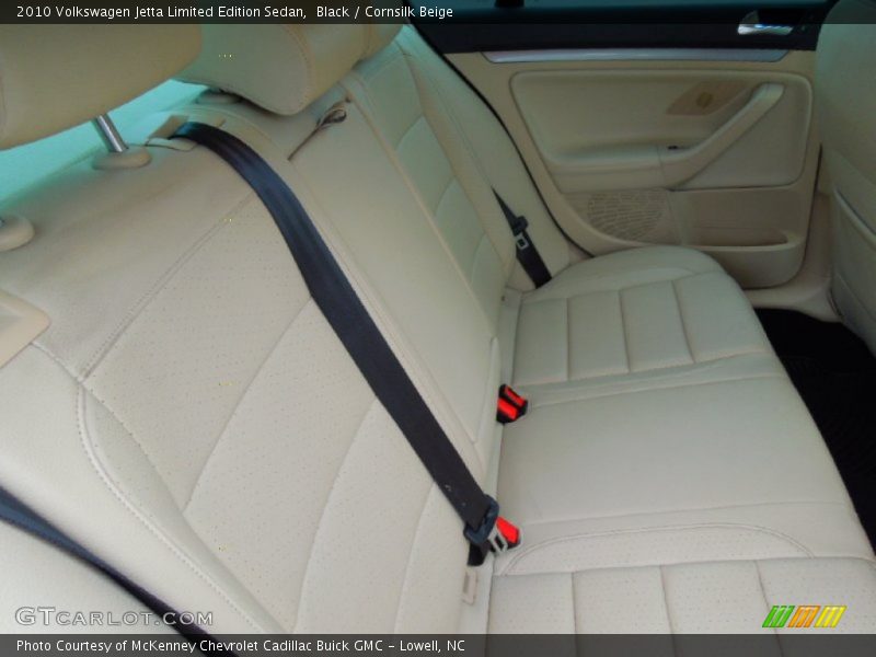 Black / Cornsilk Beige 2010 Volkswagen Jetta Limited Edition Sedan