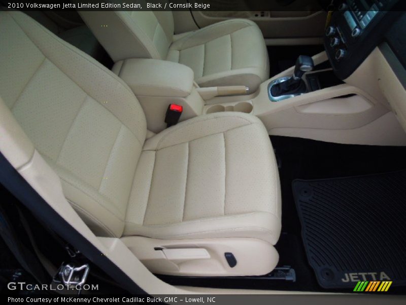 Black / Cornsilk Beige 2010 Volkswagen Jetta Limited Edition Sedan