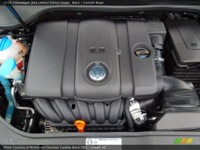 Black / Cornsilk Beige 2010 Volkswagen Jetta Limited Edition Sedan