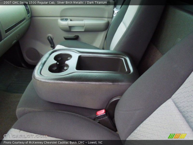 Silver Birch Metallic / Dark Titanium 2007 GMC Sierra 1500 Regular Cab