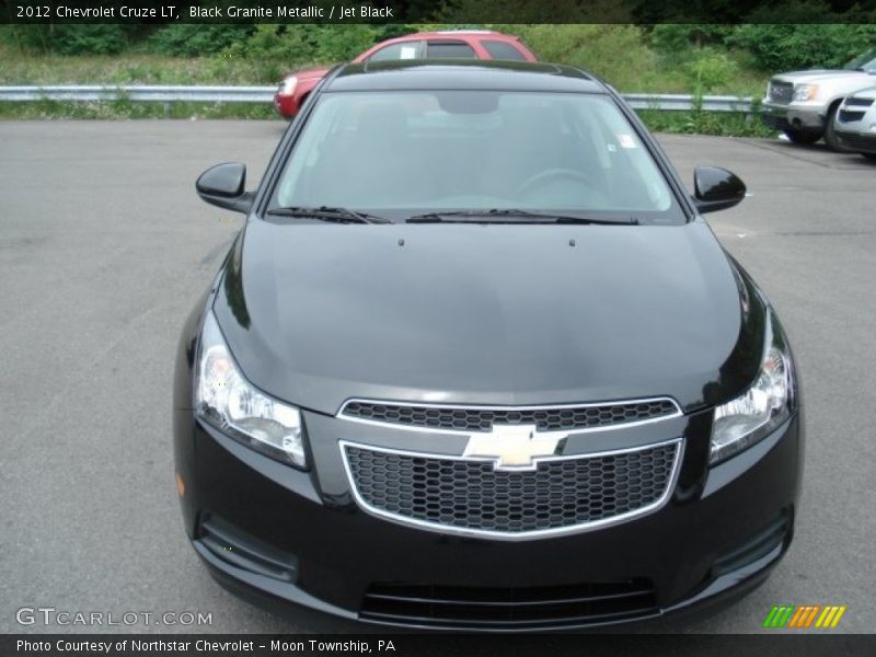 Black Granite Metallic / Jet Black 2012 Chevrolet Cruze LT