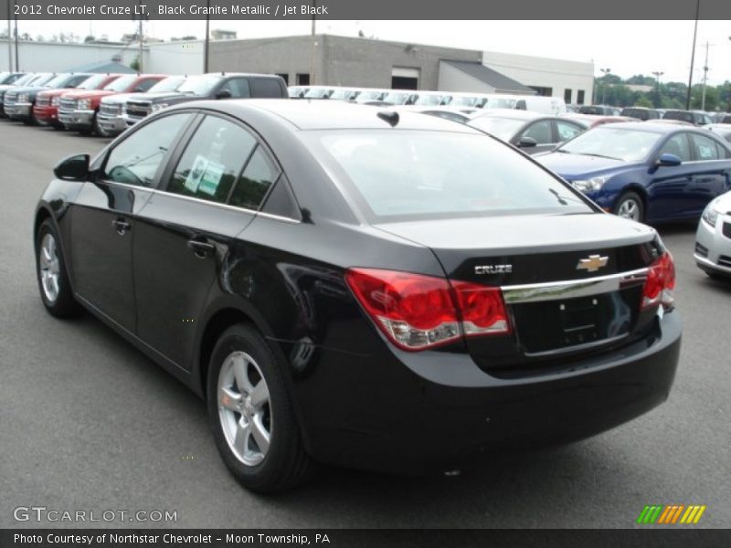 Black Granite Metallic / Jet Black 2012 Chevrolet Cruze LT