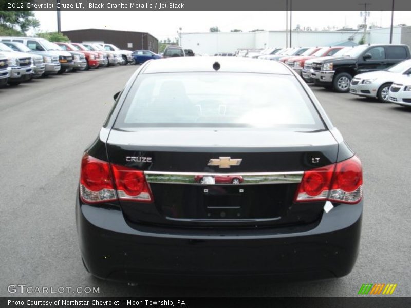 Black Granite Metallic / Jet Black 2012 Chevrolet Cruze LT