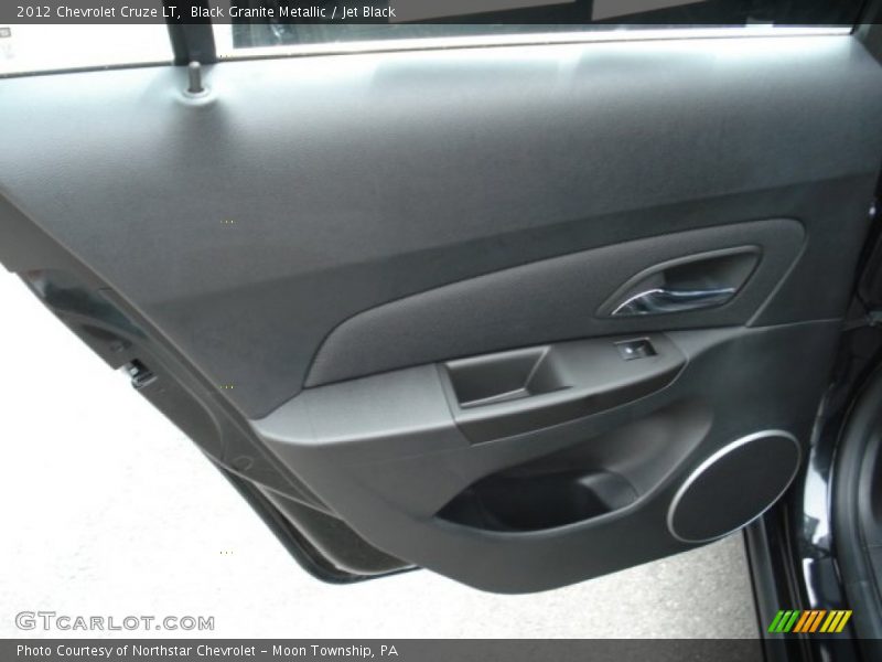 Black Granite Metallic / Jet Black 2012 Chevrolet Cruze LT