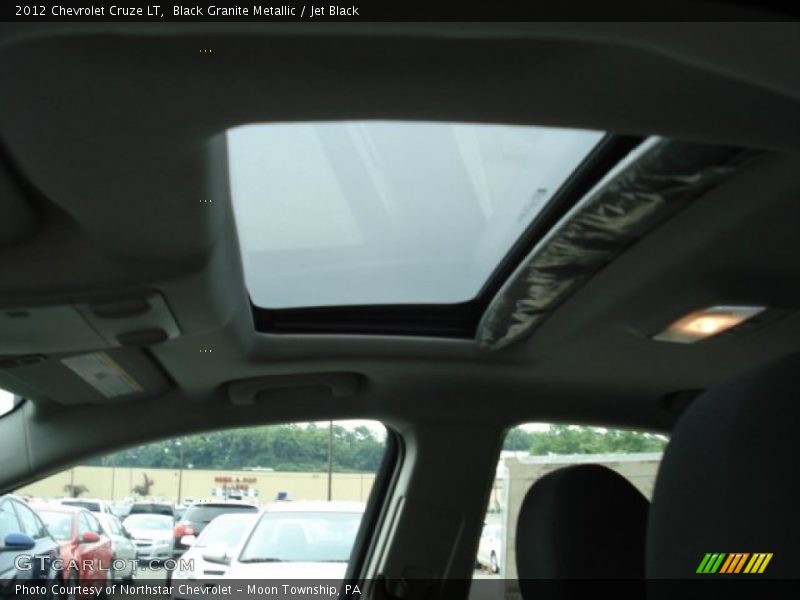 Black Granite Metallic / Jet Black 2012 Chevrolet Cruze LT