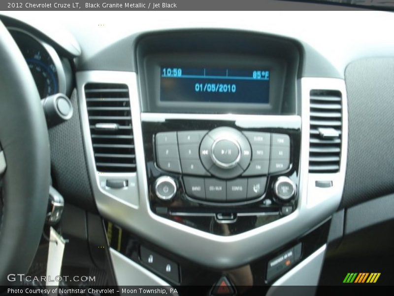 Black Granite Metallic / Jet Black 2012 Chevrolet Cruze LT