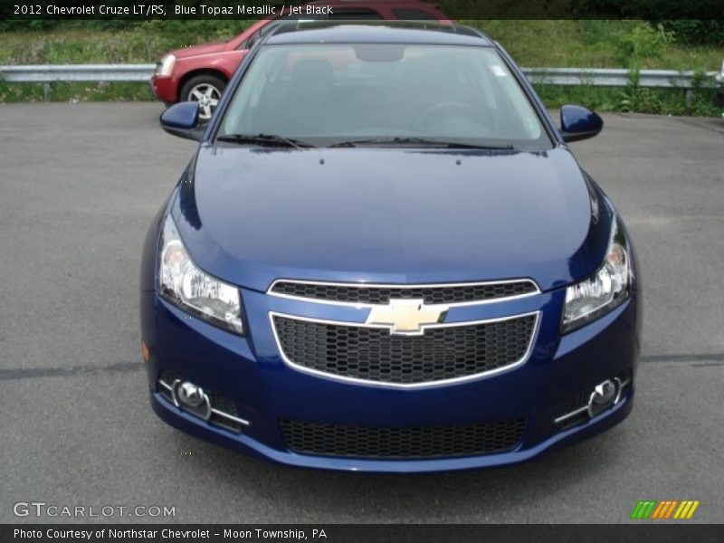 Blue Topaz Metallic / Jet Black 2012 Chevrolet Cruze LT/RS