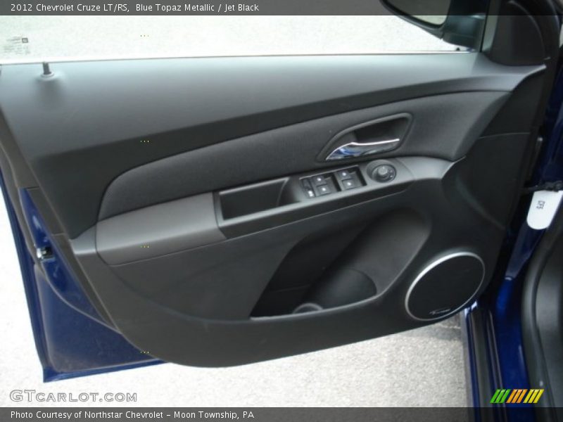 Blue Topaz Metallic / Jet Black 2012 Chevrolet Cruze LT/RS