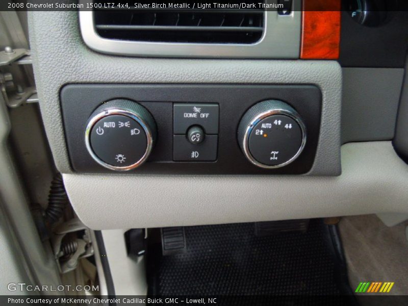 Silver Birch Metallic / Light Titanium/Dark Titanium 2008 Chevrolet Suburban 1500 LTZ 4x4