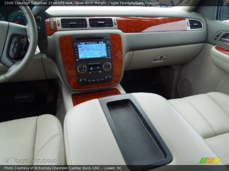 Silver Birch Metallic / Light Titanium/Dark Titanium 2008 Chevrolet Suburban 1500 LTZ 4x4