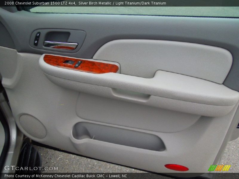 Silver Birch Metallic / Light Titanium/Dark Titanium 2008 Chevrolet Suburban 1500 LTZ 4x4