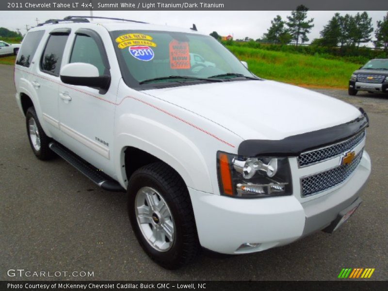 Summit White / Light Titanium/Dark Titanium 2011 Chevrolet Tahoe LT 4x4