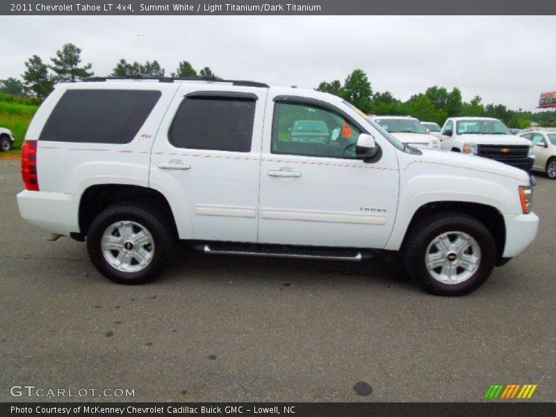 Summit White / Light Titanium/Dark Titanium 2011 Chevrolet Tahoe LT 4x4