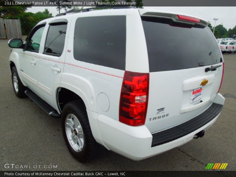 Summit White / Light Titanium/Dark Titanium 2011 Chevrolet Tahoe LT 4x4