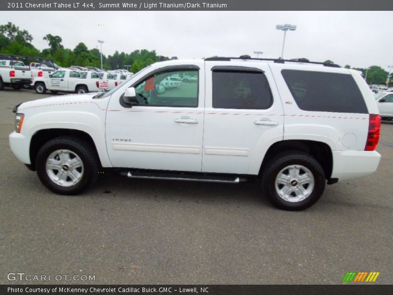 Summit White / Light Titanium/Dark Titanium 2011 Chevrolet Tahoe LT 4x4