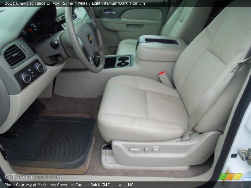 Summit White / Light Titanium/Dark Titanium 2011 Chevrolet Tahoe LT 4x4