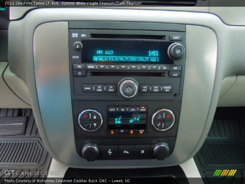 Summit White / Light Titanium/Dark Titanium 2011 Chevrolet Tahoe LT 4x4