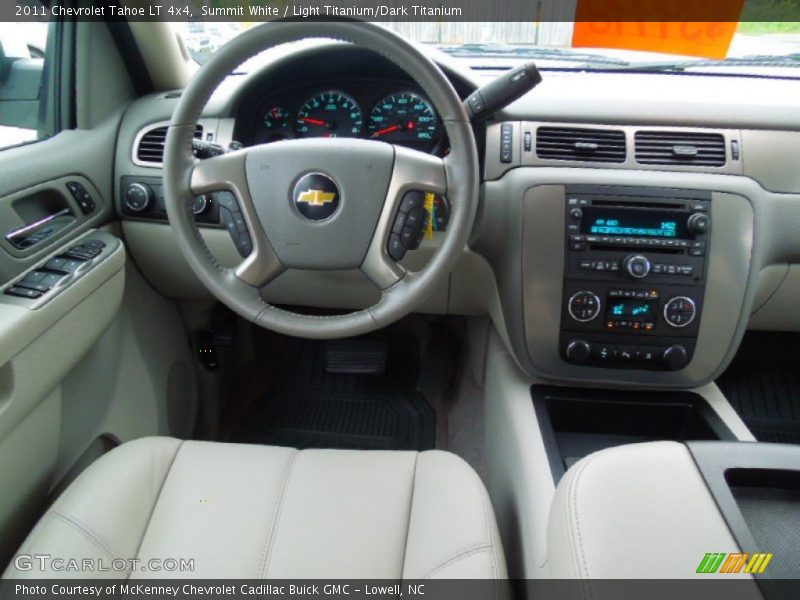 Summit White / Light Titanium/Dark Titanium 2011 Chevrolet Tahoe LT 4x4
