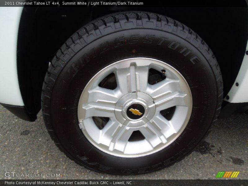 Summit White / Light Titanium/Dark Titanium 2011 Chevrolet Tahoe LT 4x4