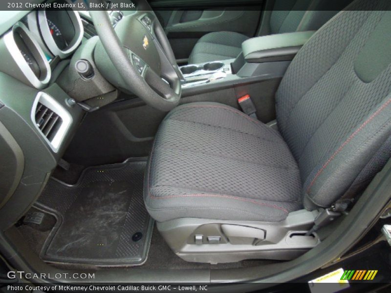 Black / Jet Black 2012 Chevrolet Equinox LS