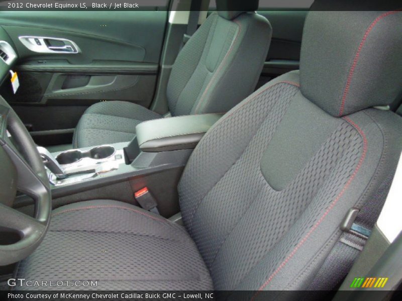 Black / Jet Black 2012 Chevrolet Equinox LS