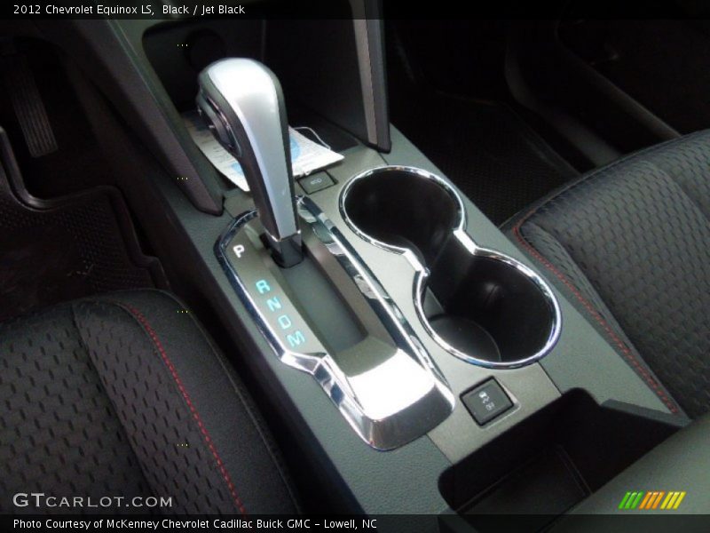 Black / Jet Black 2012 Chevrolet Equinox LS