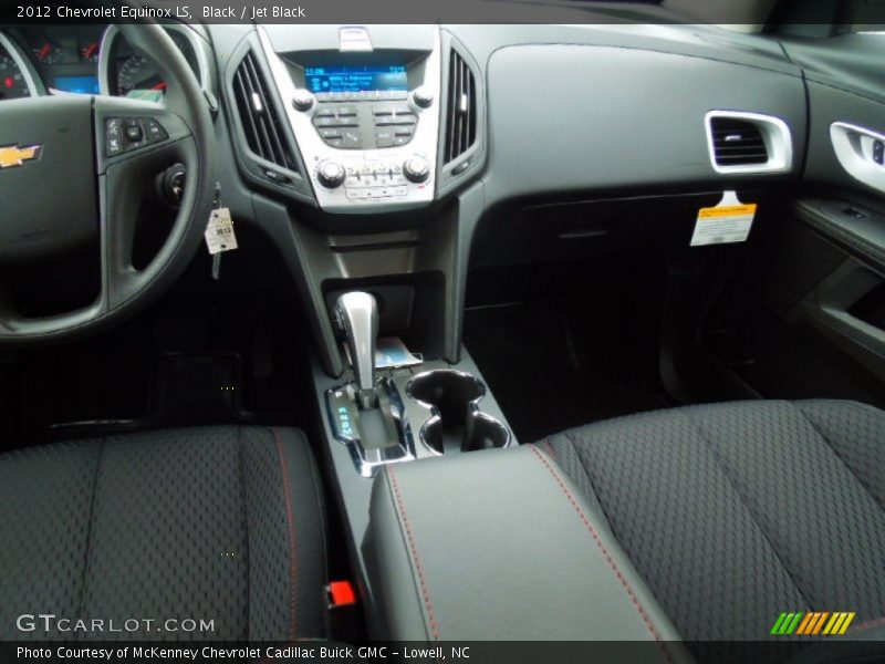 Black / Jet Black 2012 Chevrolet Equinox LS