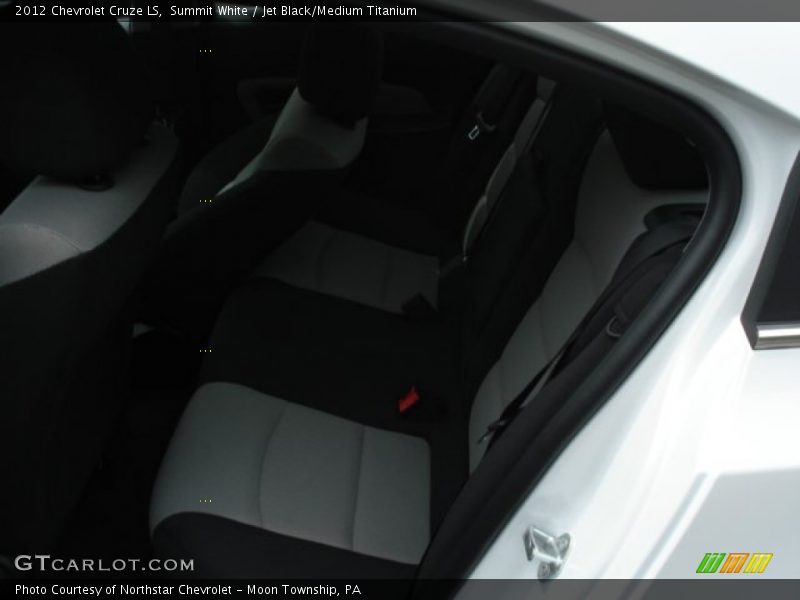 Summit White / Jet Black/Medium Titanium 2012 Chevrolet Cruze LS