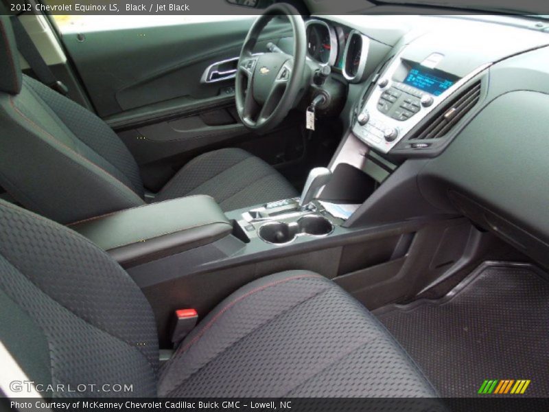 Black / Jet Black 2012 Chevrolet Equinox LS