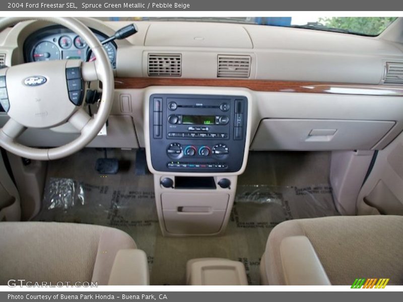Spruce Green Metallic / Pebble Beige 2004 Ford Freestar SEL