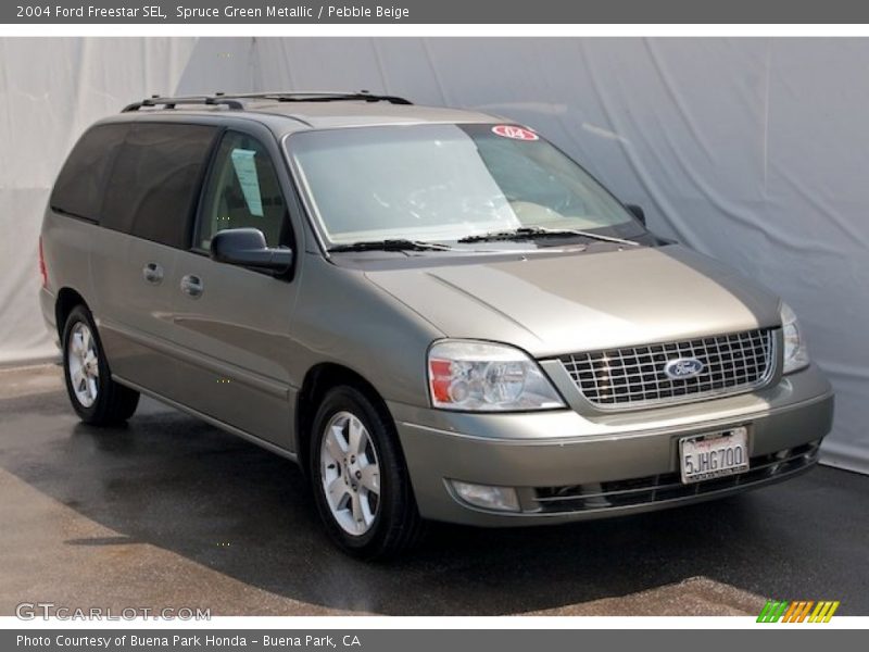 Spruce Green Metallic / Pebble Beige 2004 Ford Freestar SEL