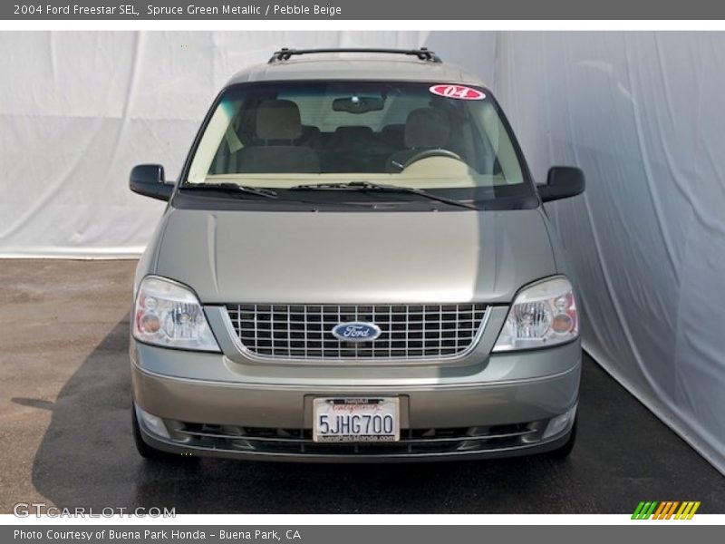 Spruce Green Metallic / Pebble Beige 2004 Ford Freestar SEL