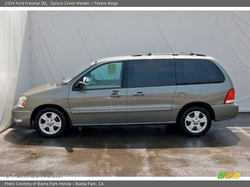 Spruce Green Metallic / Pebble Beige 2004 Ford Freestar SEL