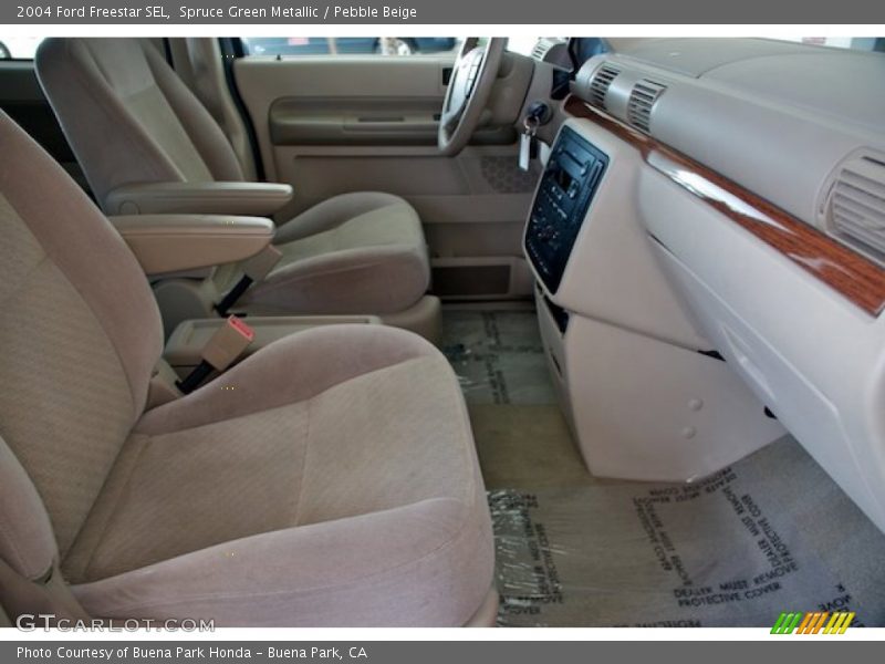 Spruce Green Metallic / Pebble Beige 2004 Ford Freestar SEL