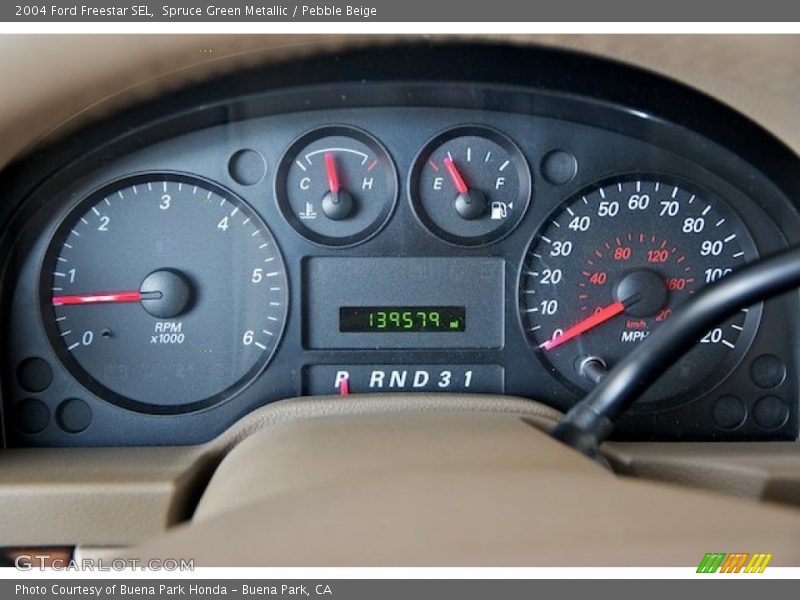 Spruce Green Metallic / Pebble Beige 2004 Ford Freestar SEL