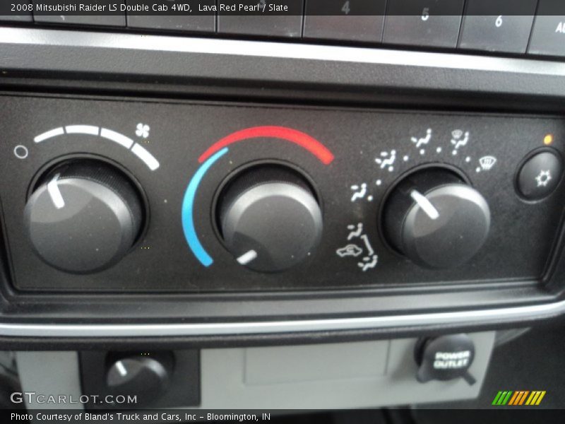 Controls of 2008 Raider LS Double Cab 4WD