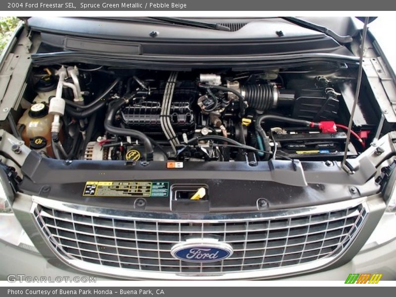 Spruce Green Metallic / Pebble Beige 2004 Ford Freestar SEL