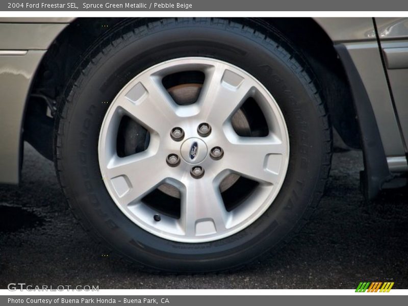 Spruce Green Metallic / Pebble Beige 2004 Ford Freestar SEL
