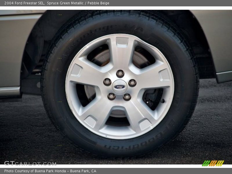 Spruce Green Metallic / Pebble Beige 2004 Ford Freestar SEL