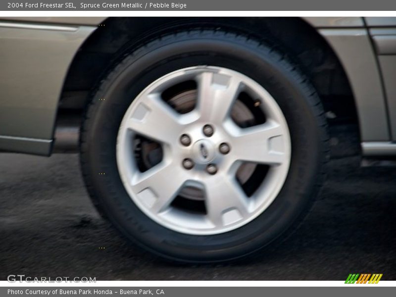 Spruce Green Metallic / Pebble Beige 2004 Ford Freestar SEL