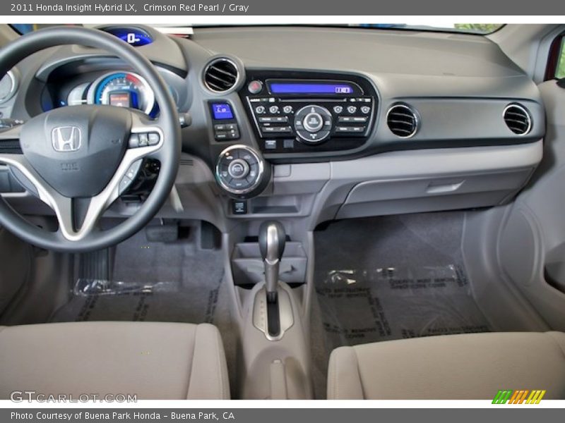 Dashboard of 2011 Insight Hybrid LX