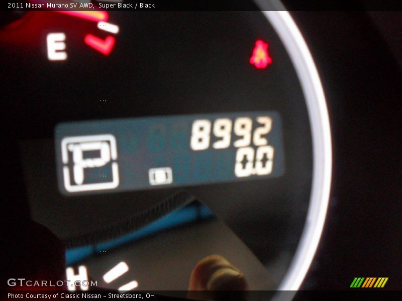 Super Black / Black 2011 Nissan Murano SV AWD