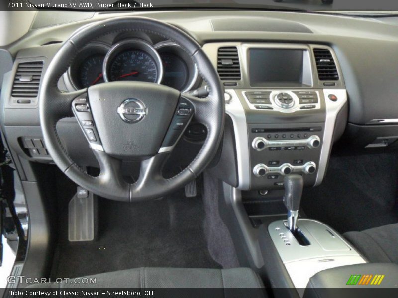 Super Black / Black 2011 Nissan Murano SV AWD