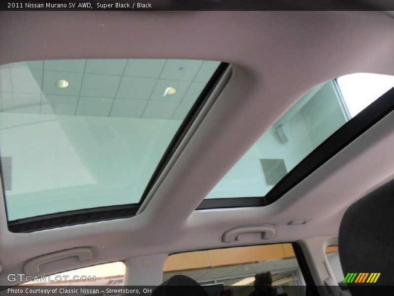 Super Black / Black 2011 Nissan Murano SV AWD