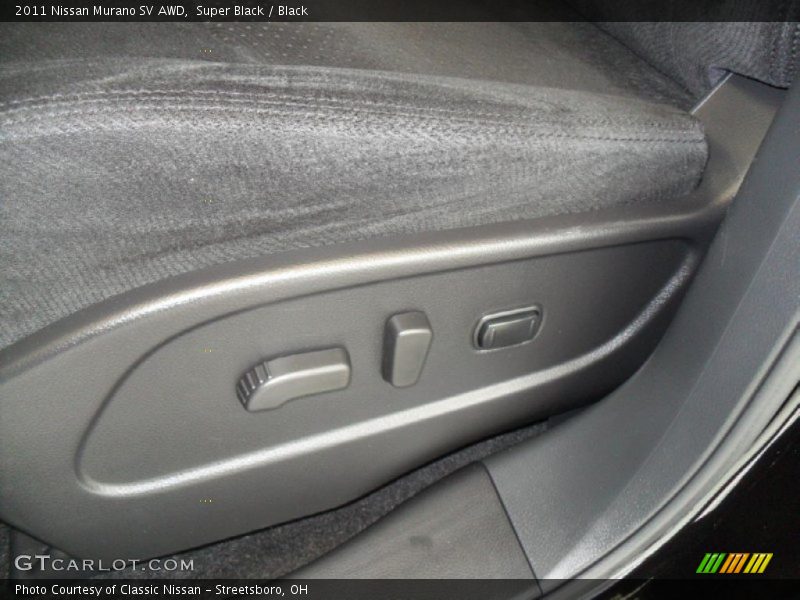 Super Black / Black 2011 Nissan Murano SV AWD
